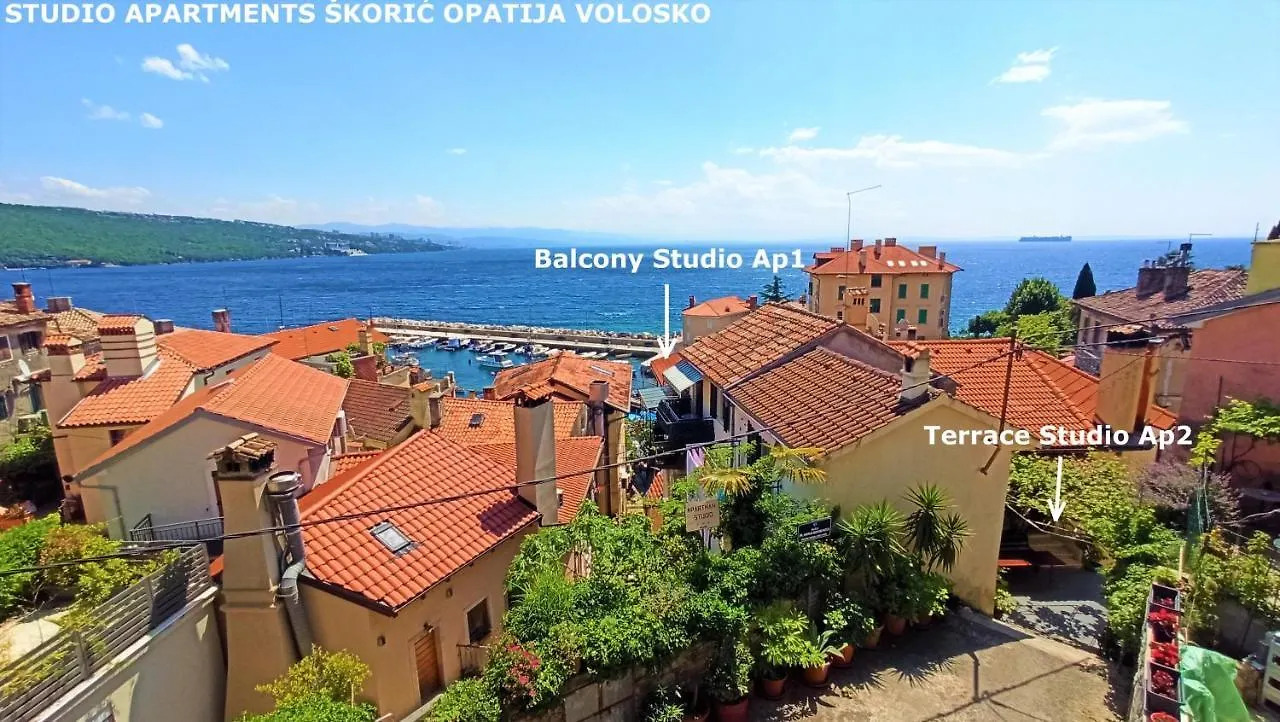 Studio Apartments Skoric Opatija Volosko Croatia